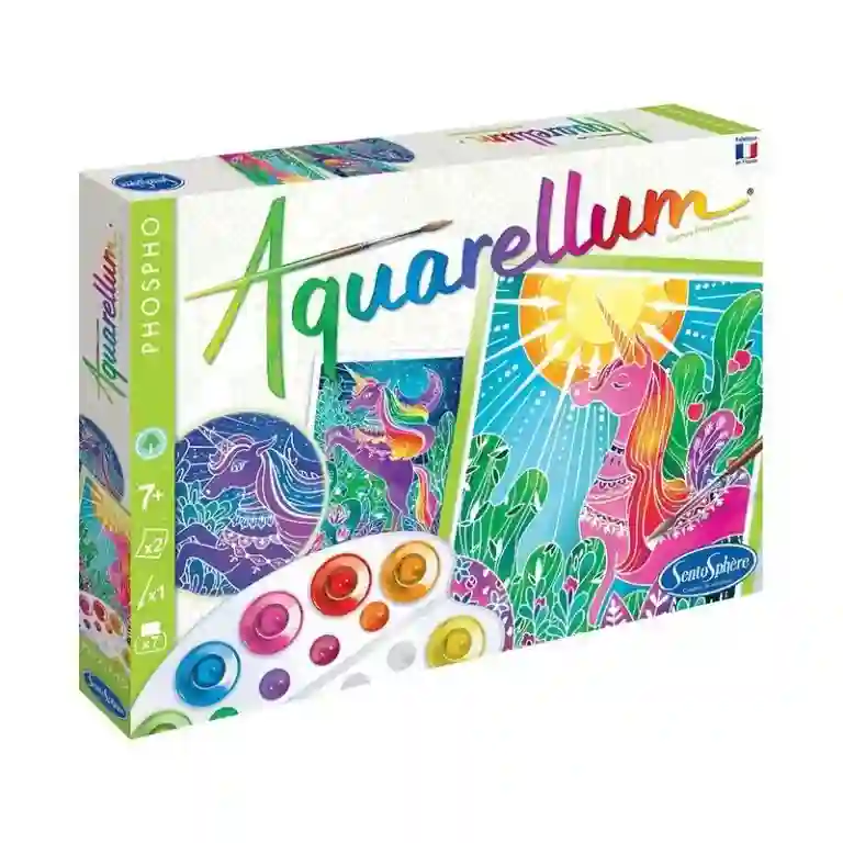 Sentosphère: Aquarellum Fluorescent Unicorns