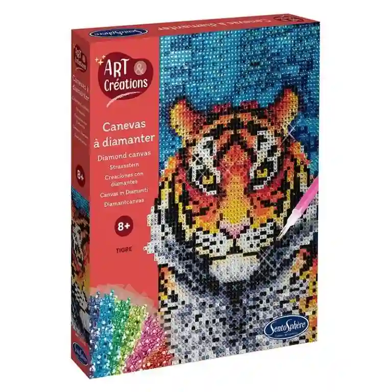 Sentosphère: Lienzo con Diamantes Tigre