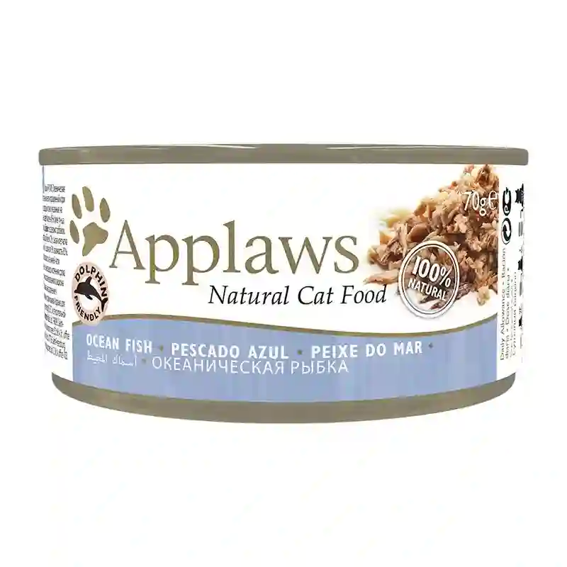 APPLAWS CAT LATA PESCADO 24X70GR