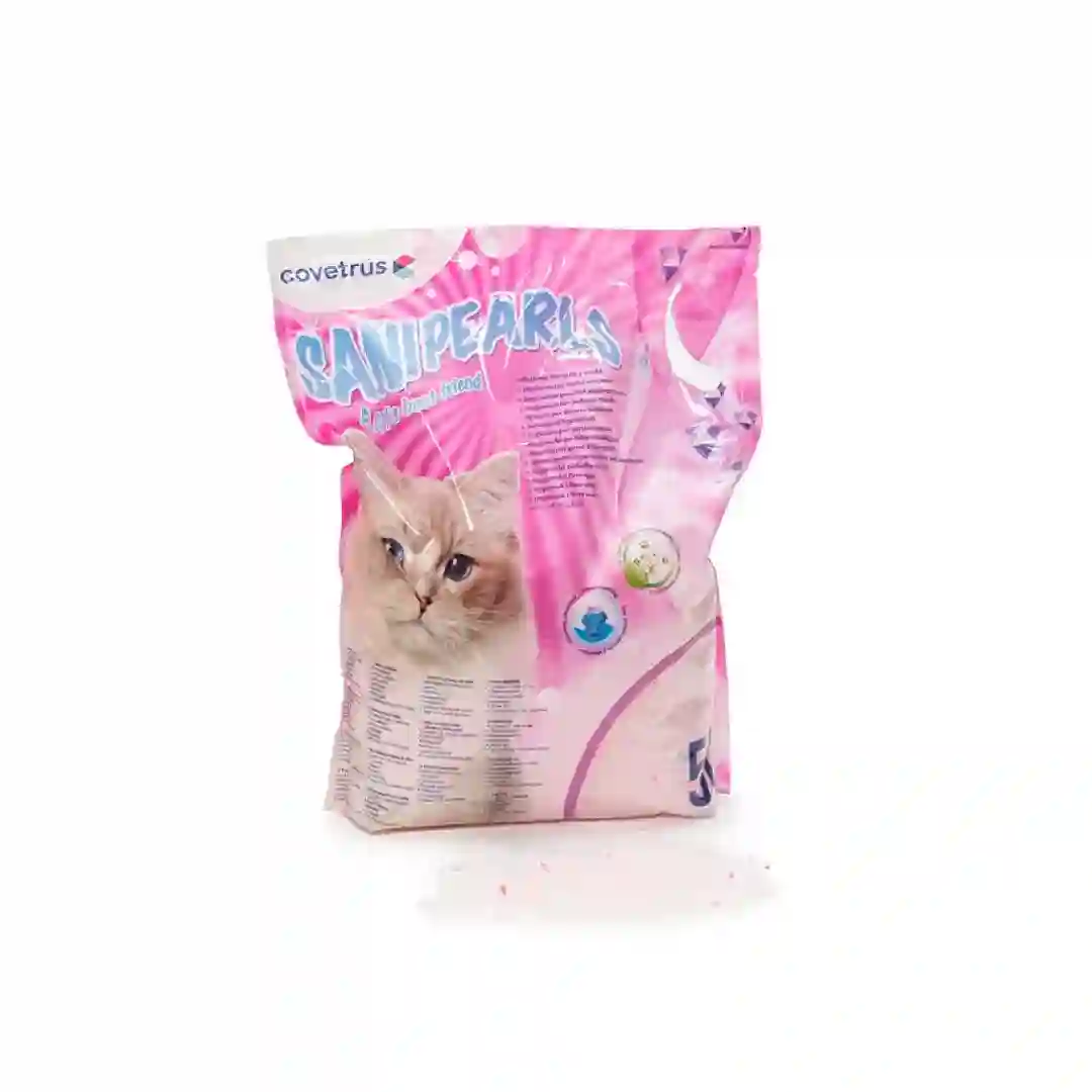 ARENA PARA GATO DE SILICE ROSA SANIPEARL COVETRUS