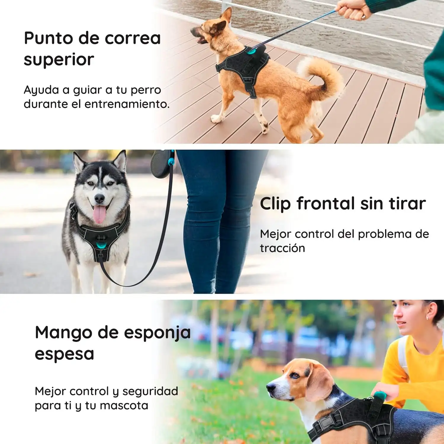 Arnés para perros sin tirar - Imagen 9