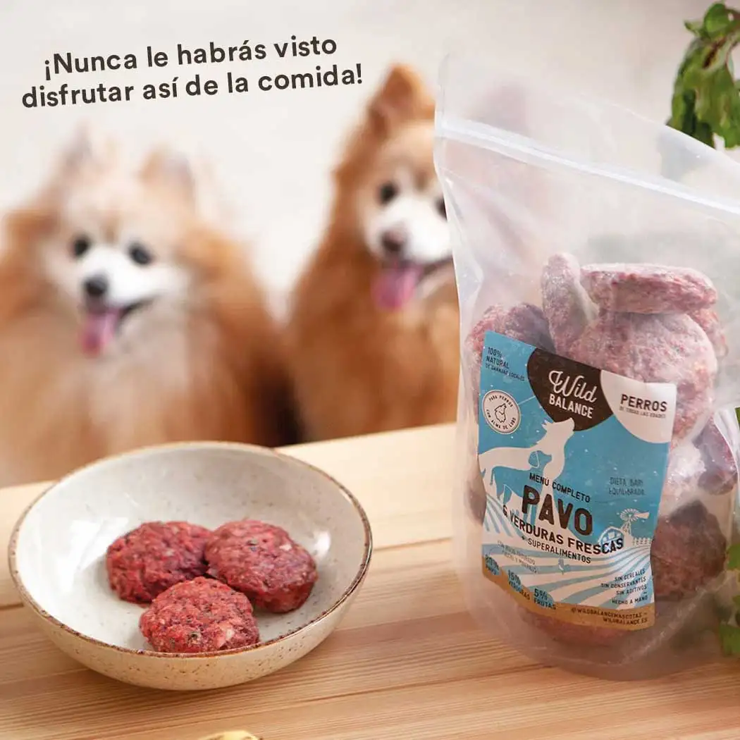 Turkey Barf menu with fresh dog vegetables - Image 7