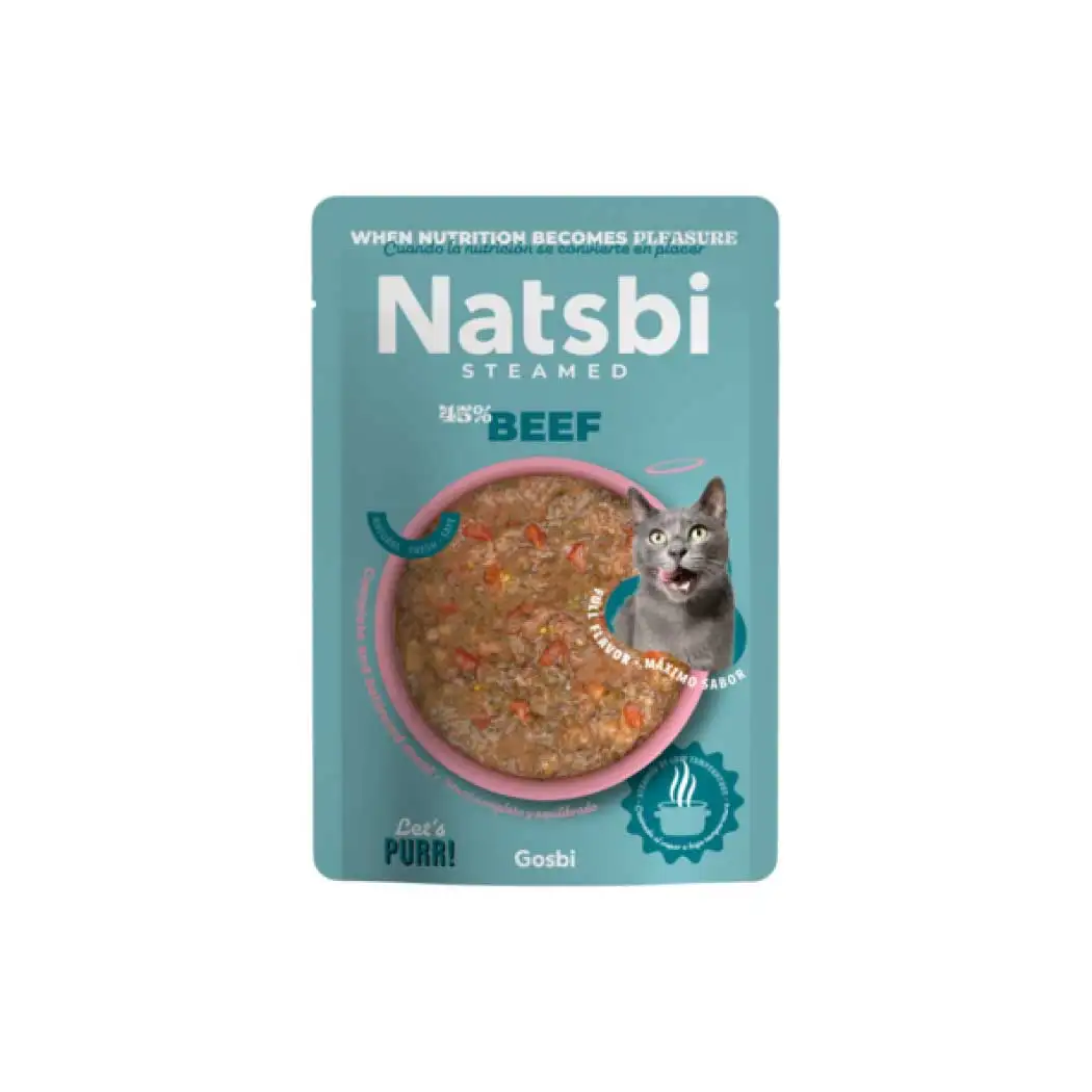 NATSBI STEAMED CAT BEEF