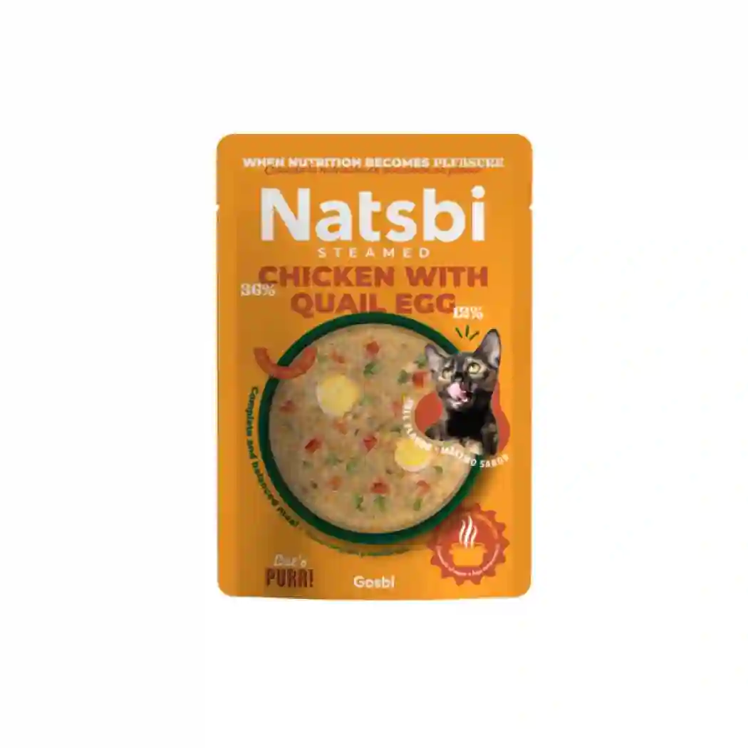NATSBI STEAMED CAT CHICKEN