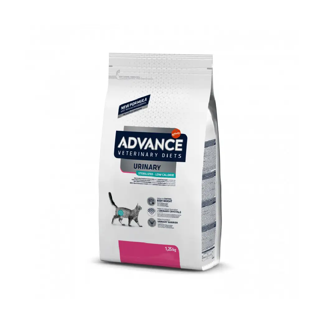 PIENSO PARA GATOS ADVANCE VETERINARY DIETS URINARY STERILIZED LOW CALORIE CAT