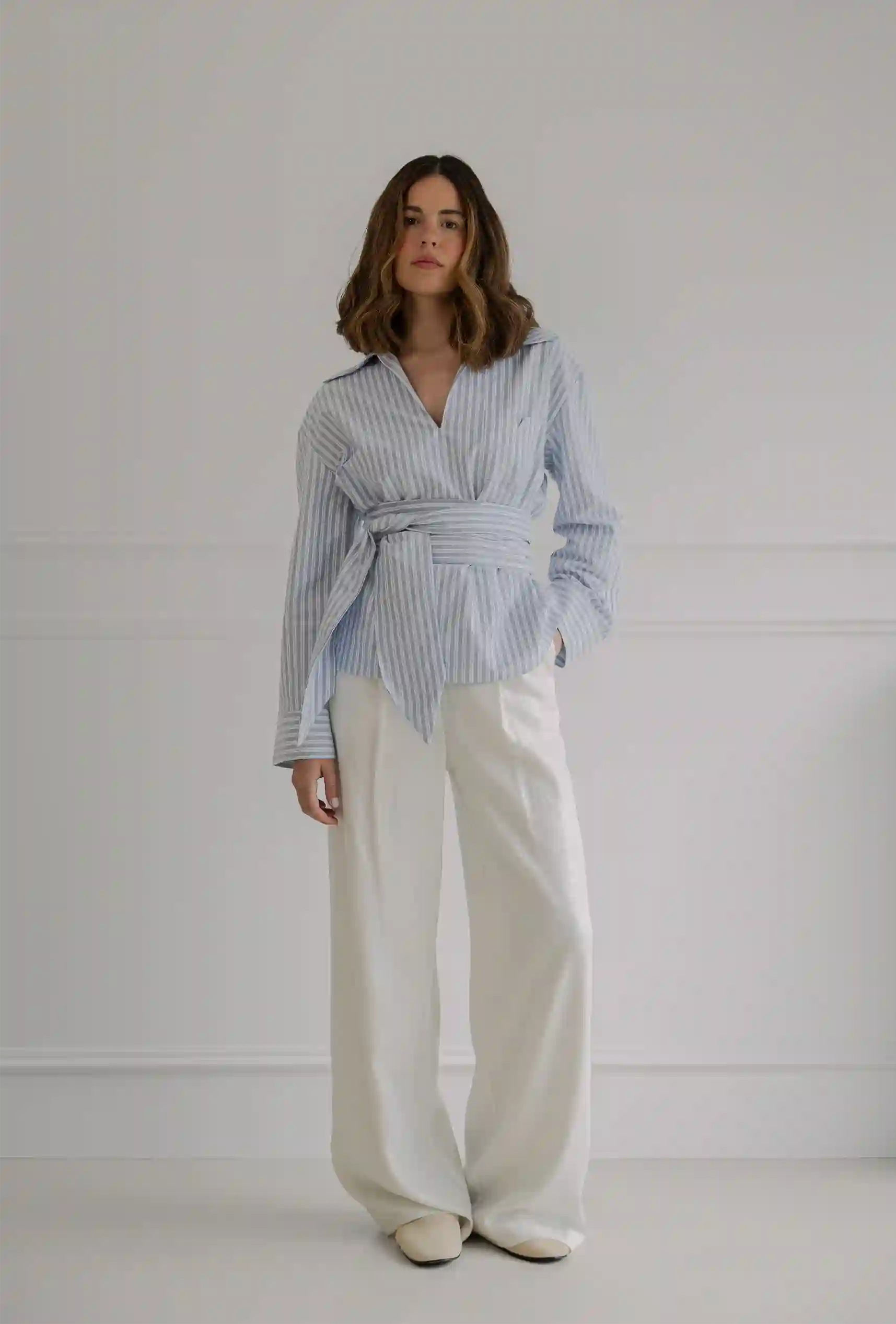 Wrap Up Shirt Blue