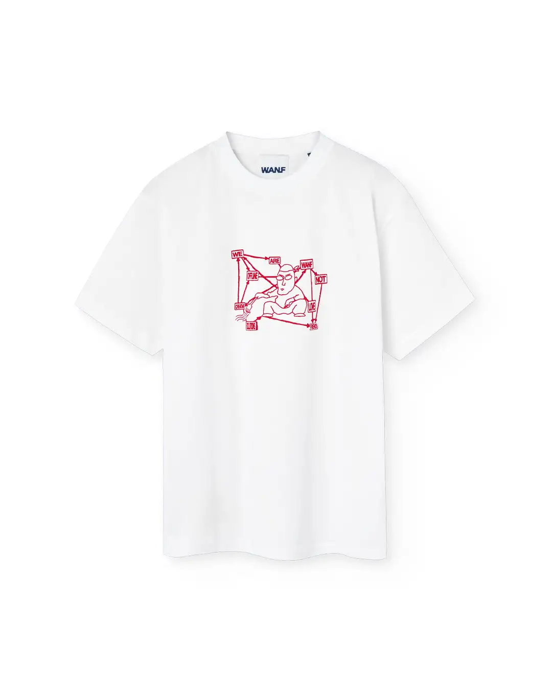 We Are Not Friends Recycled Zen Tee