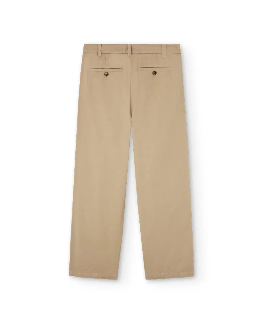 No somos amigos Pantalones de chino de crema plisado - Imagen 3