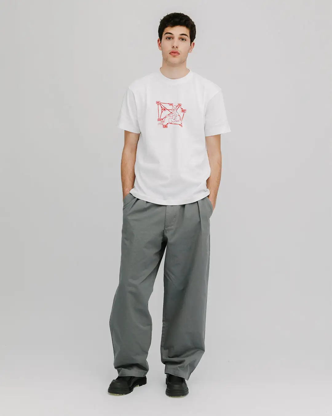 We Are Not Friends Recycled Zen  Tee - Imagen 2