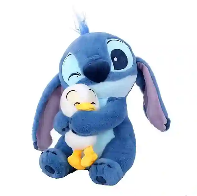 PELUCHE LILO&STITCH STITCH WITH DUCKLING 30cm
