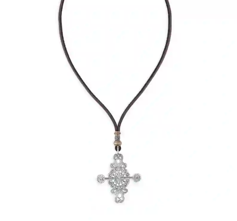 Collar PLATADEPALO Castana