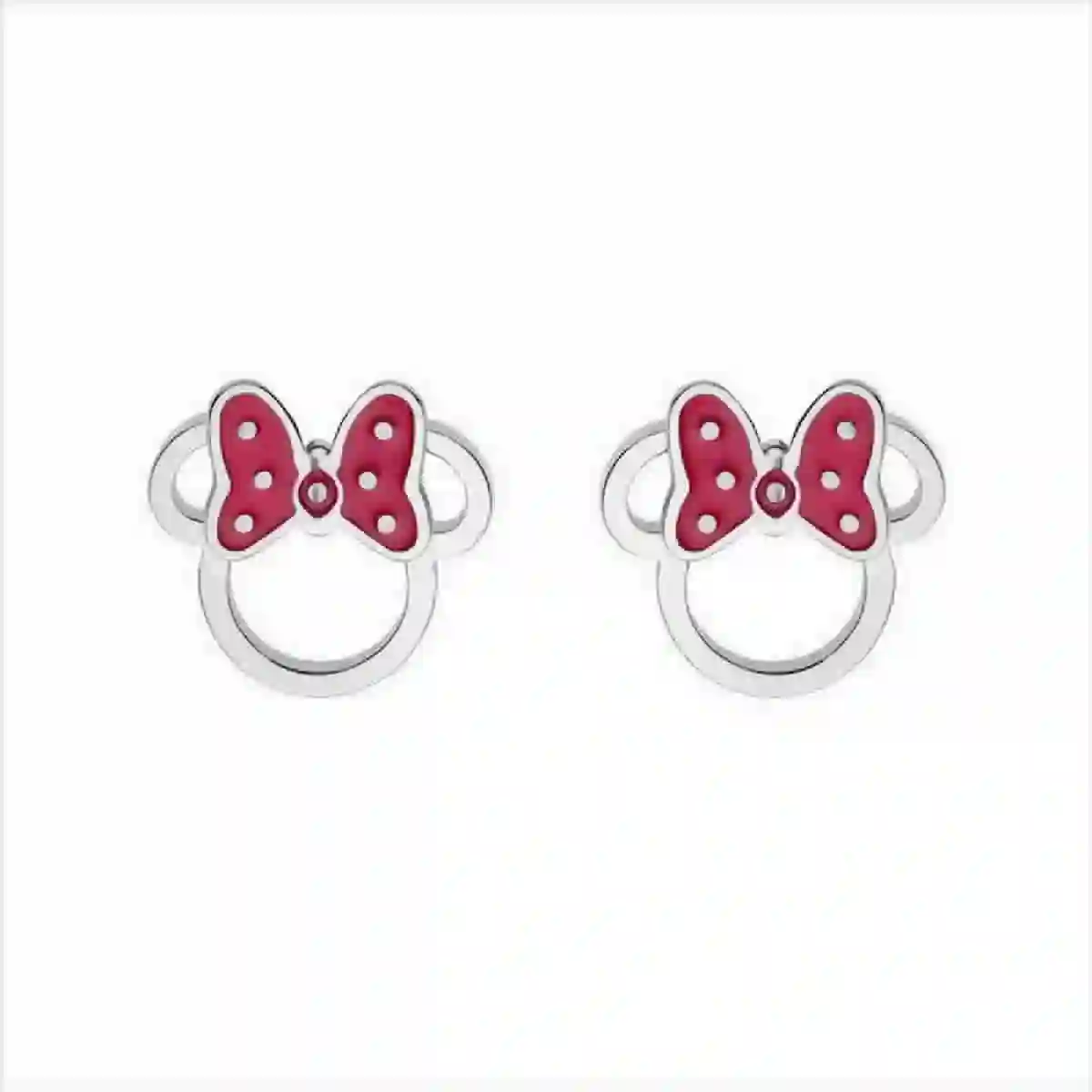 Disney Steel Earrings - Minnie Mouse Lazo