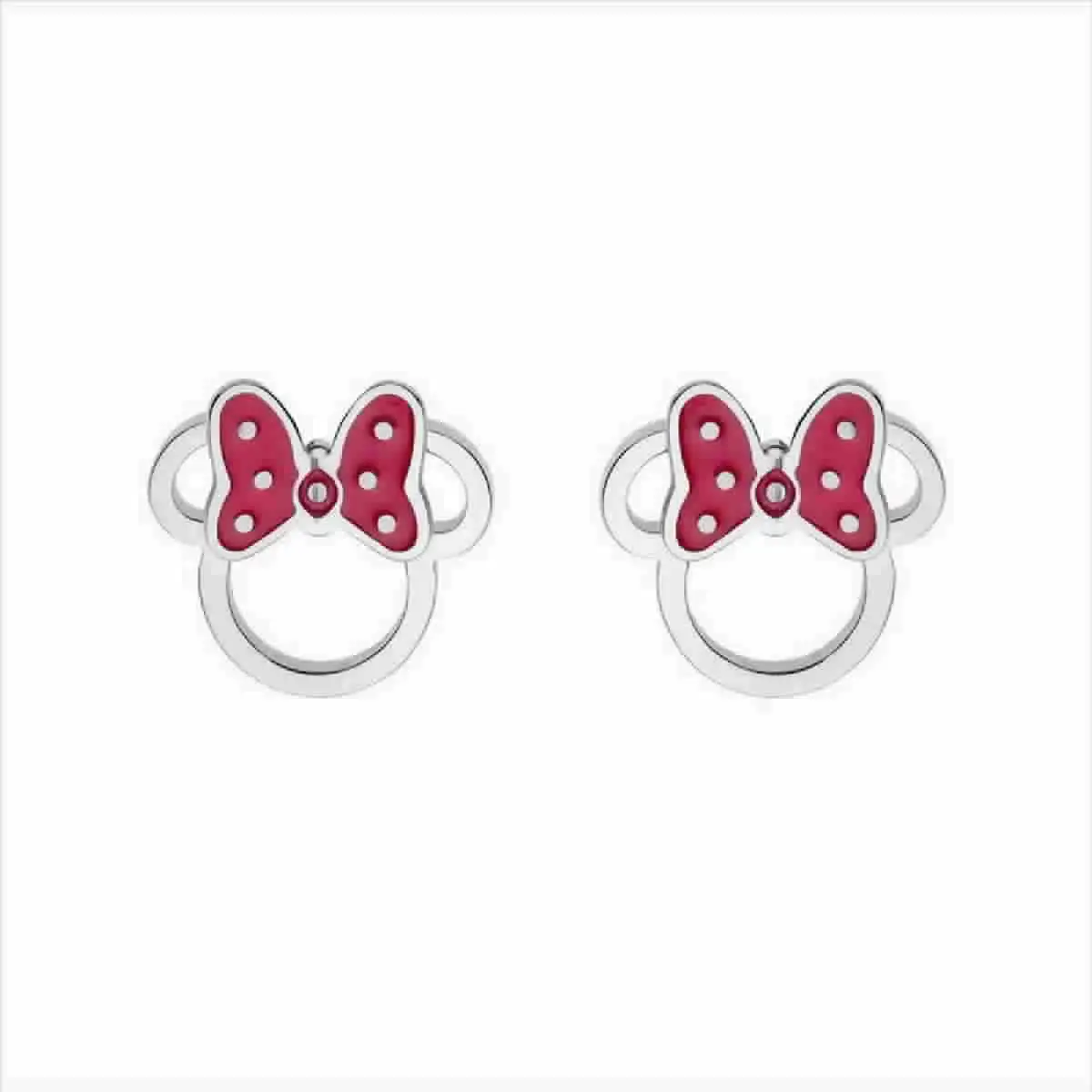 Disney Steel Earrings - Minnie Mouse Lazo