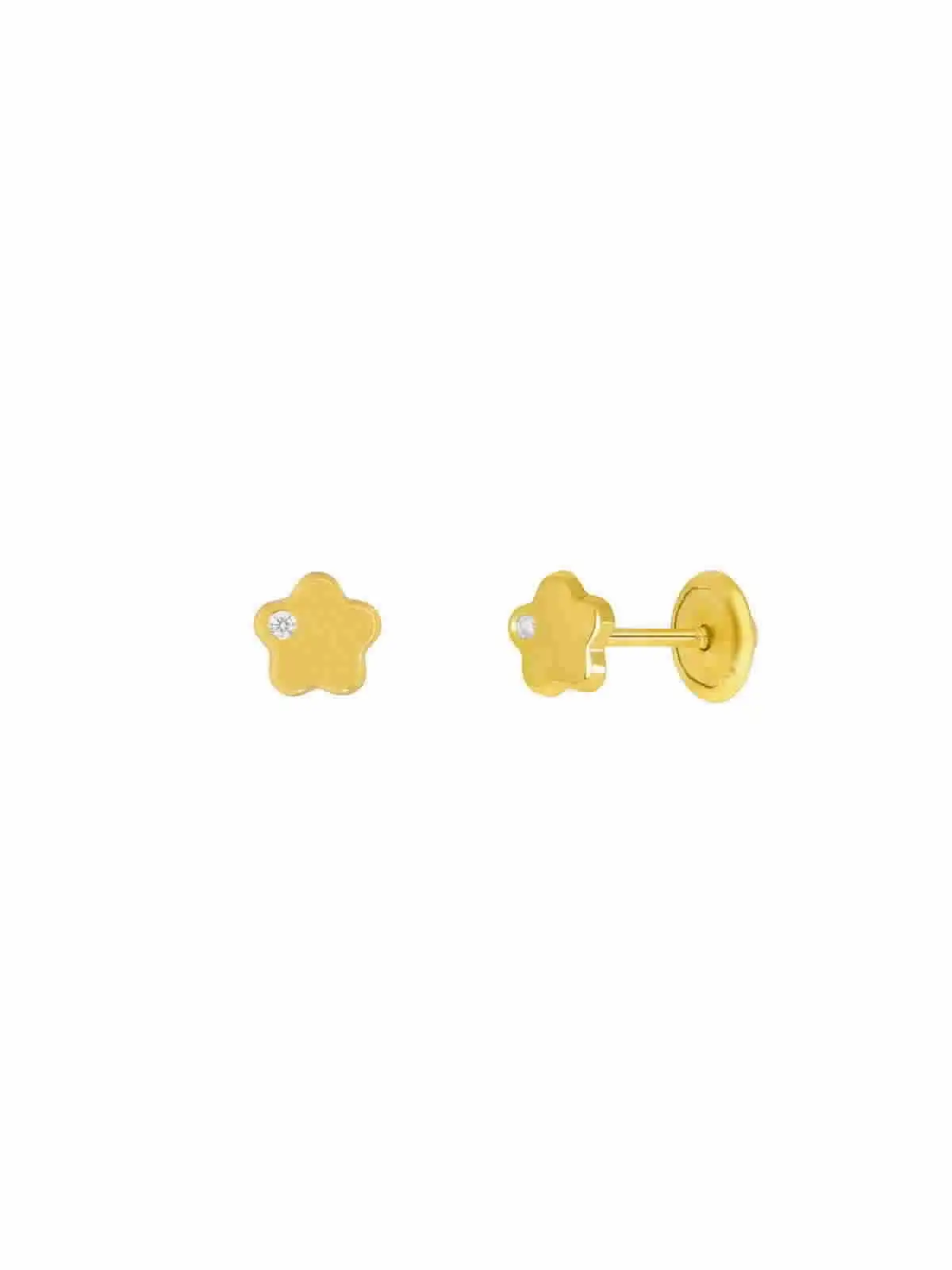 Golden Silver Earrise