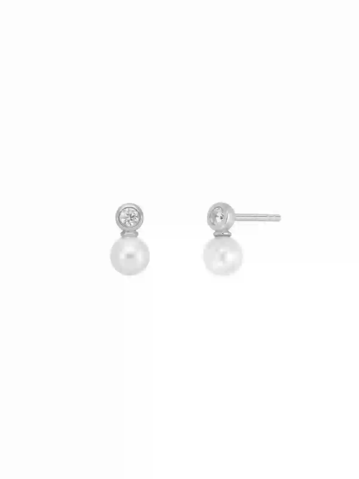 Silver Silver with Pearl