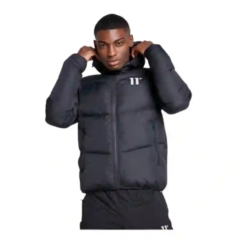 LARGE PANEL PUFFER JACKET 11D766 001