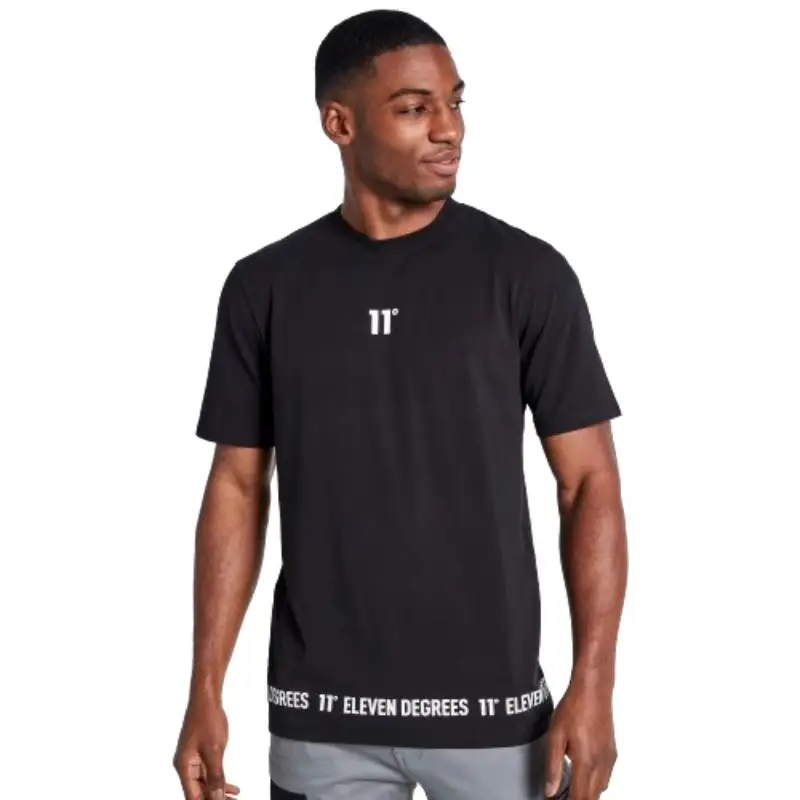HEM PRINT T-SHIRT 11D3309 001