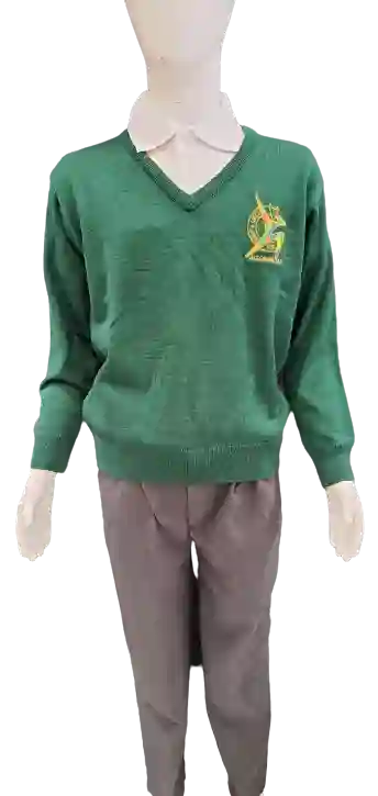 3-8 school uniform sweater