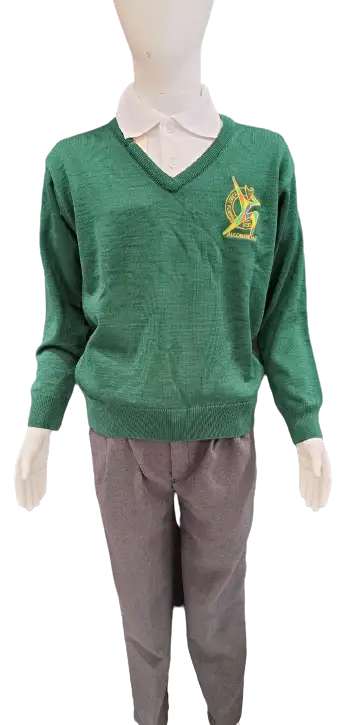 3-8 school uniform sweater
