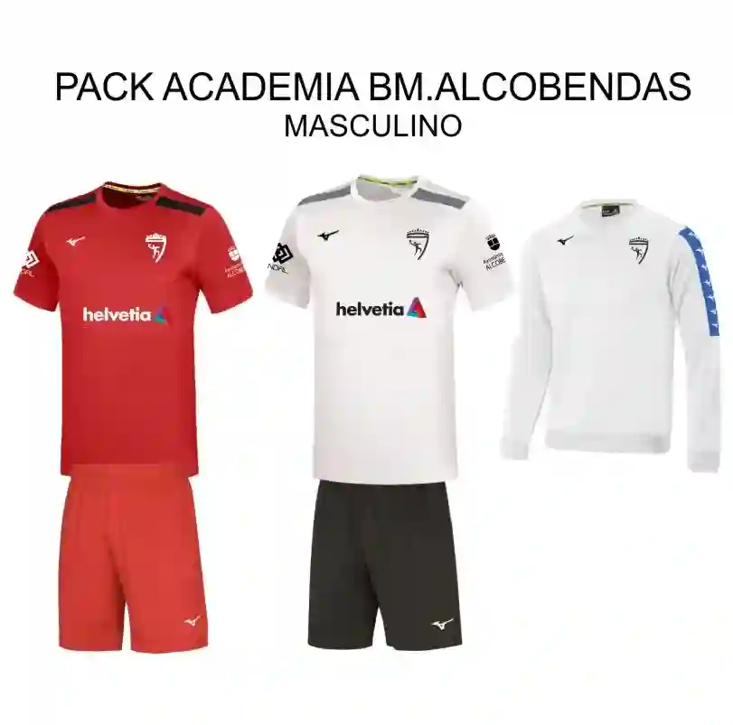 PACK ACADEMIA BM.ALCOBENDAS MASCULINO