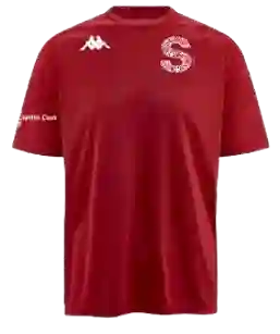 CAMISETA ENTRENAMIENTO ROJA LICEO EUROPEO