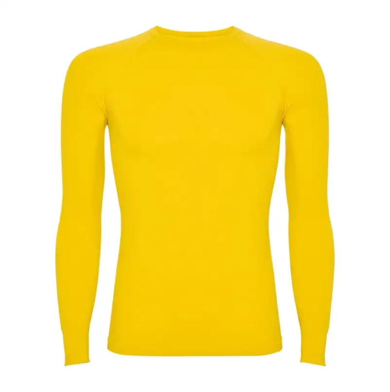 First yellow thermal t -shirt