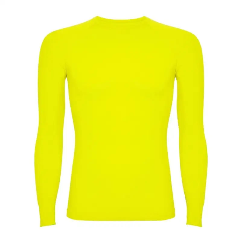 CAMISETA TERMICA PRIME AMARILLO FLUOR