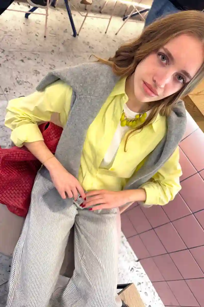 Yellow shirt