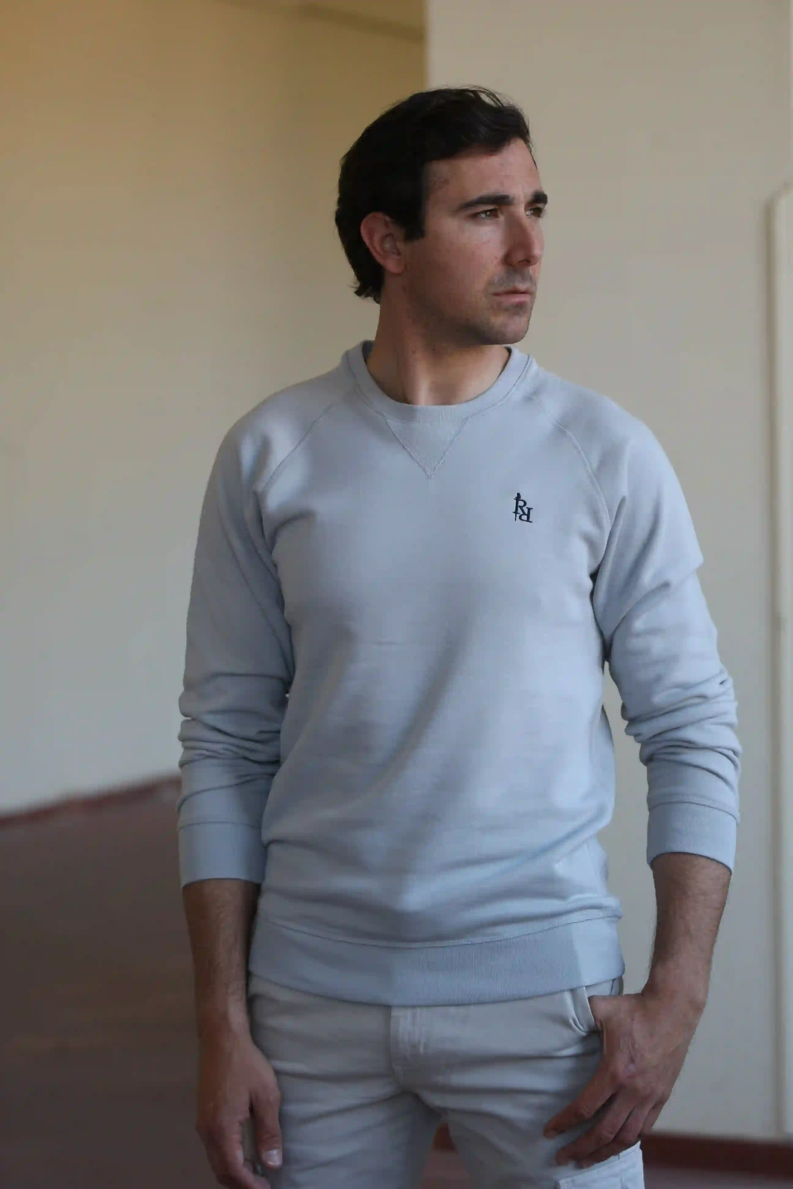 Basic sudate Gris Unisex Rquer