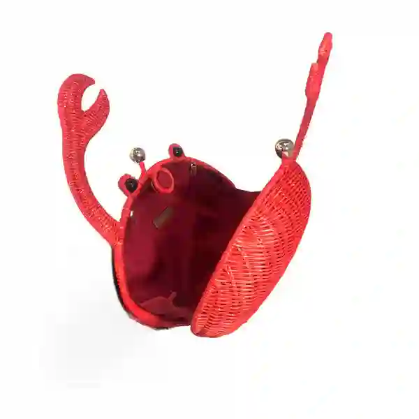Bolsa de mimbre de cangrejo