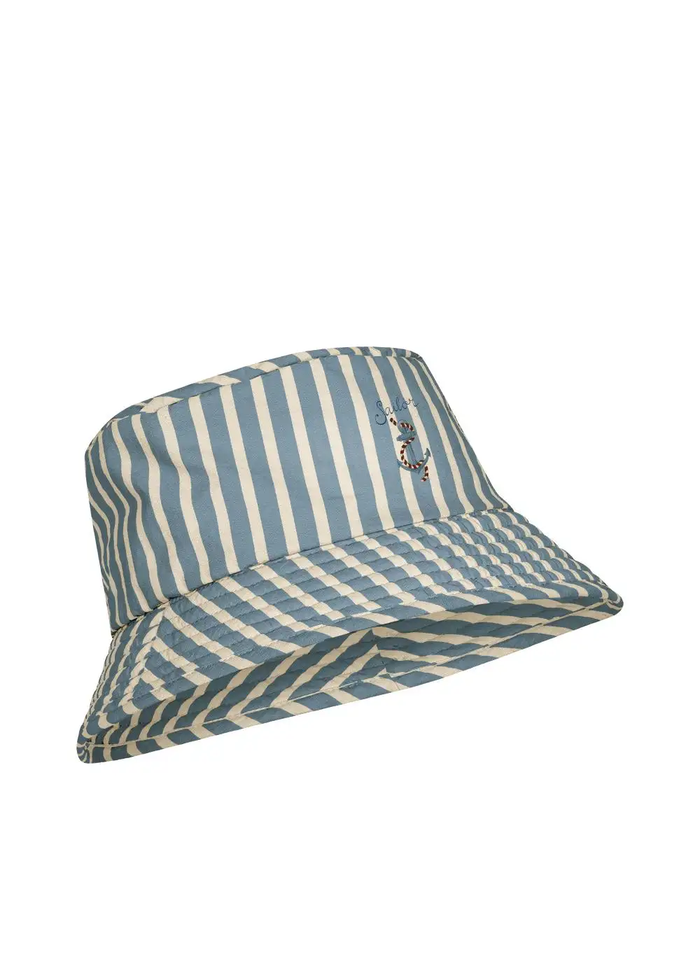 Blue striped hat