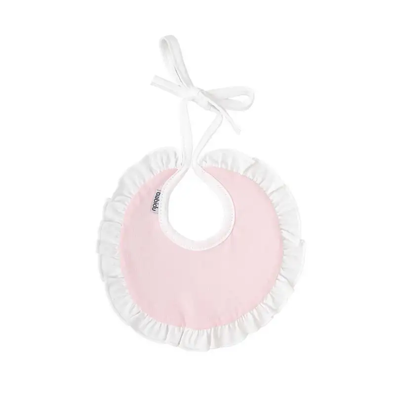 Babero Puntilla Ilusión Rosa