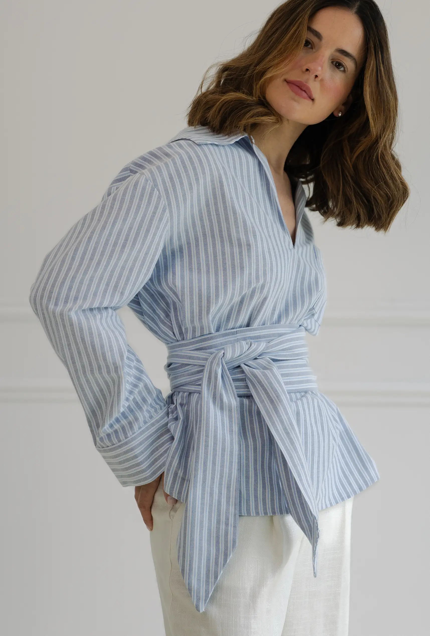 Wrap Up Shirt Blue - Imagen 4