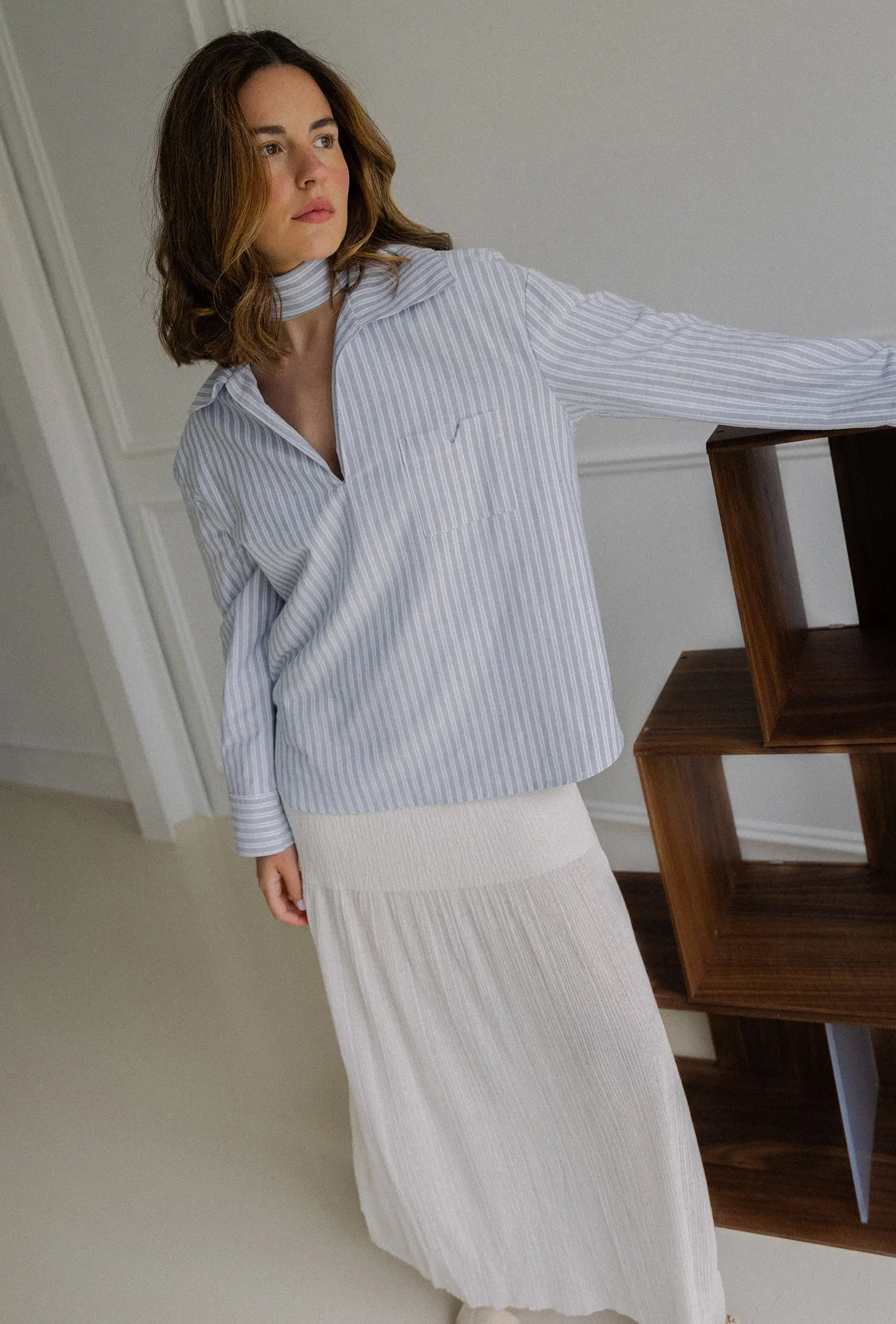 Wrap Up Shirt Blue - Imagen 5