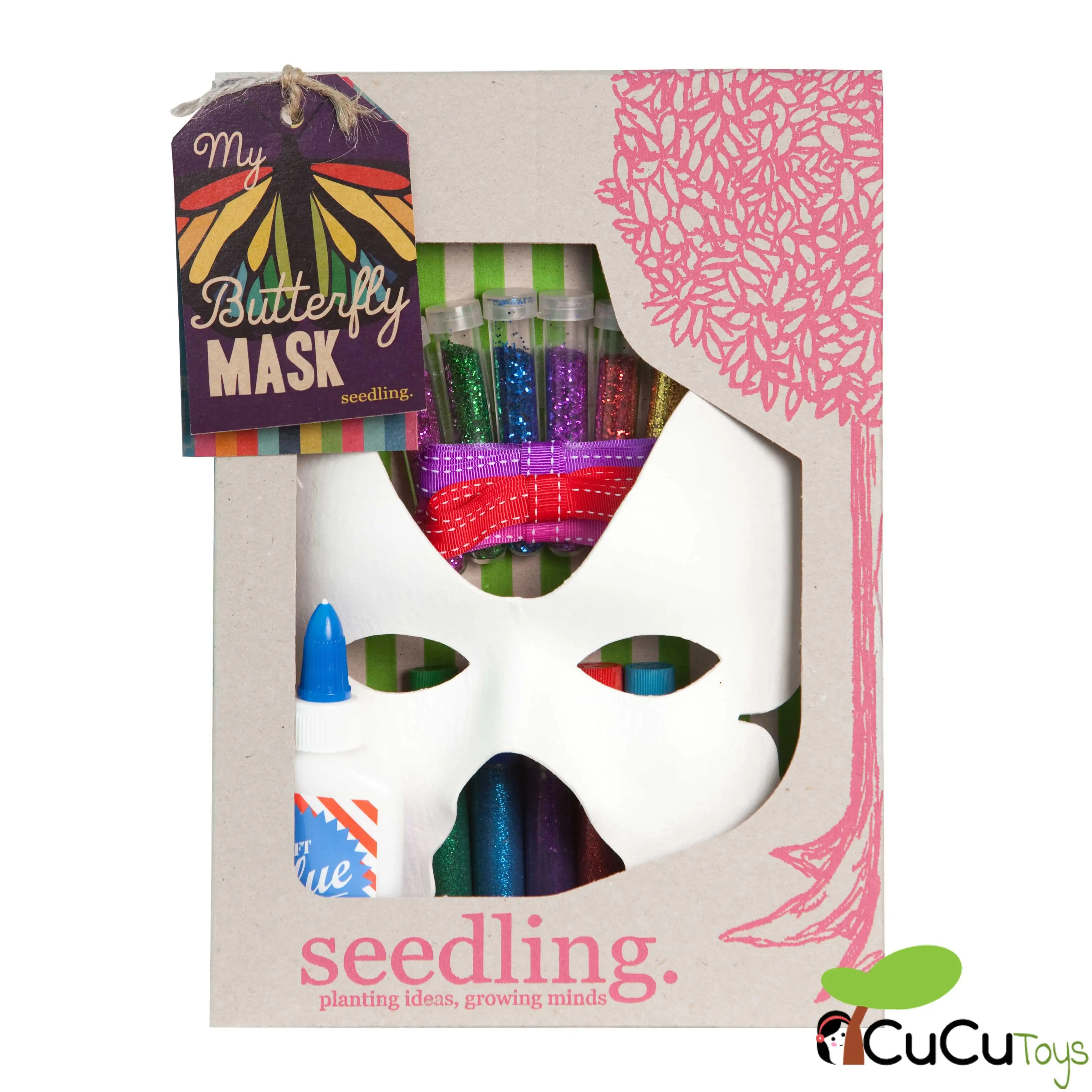 Seedling - Máscara de mariposa para diseñar, juguete creativo