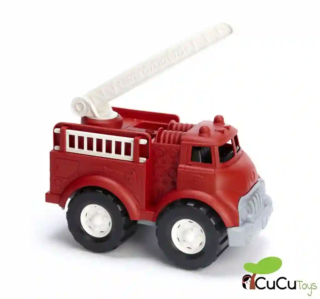 GreenToys - Camión de Bomberos de color rojo
