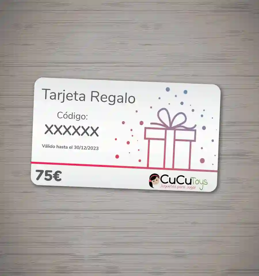 Tarjeta Regalo 75 Euros