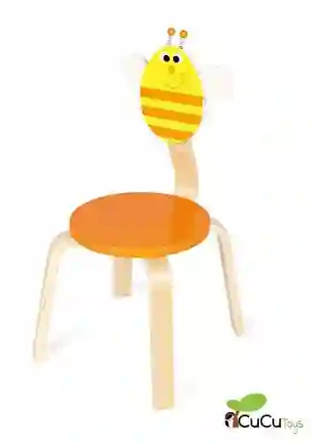 Scratch - silla infantil decoración abeja Billie