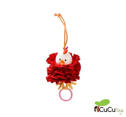 Lilliputiens - Ophélie la Gallina Bailarina, muñeco de peluche