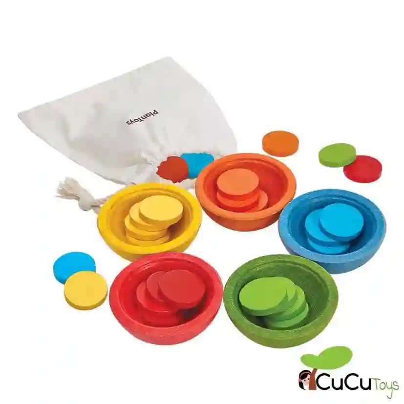 PlanToys - Tazas ordena y cuenta