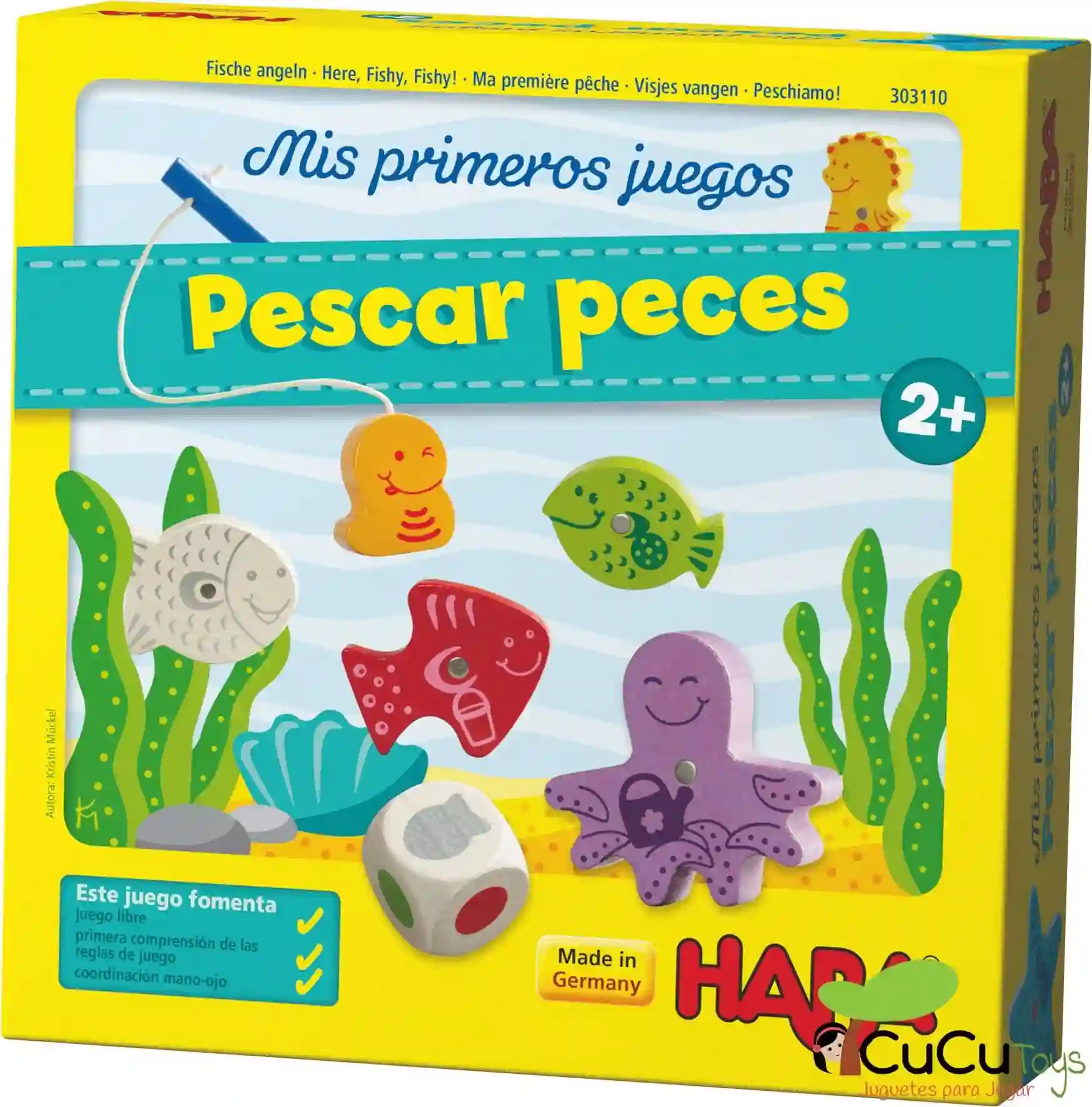 HABA - Mis primeros juegos - Pescar peces, juego de mesa