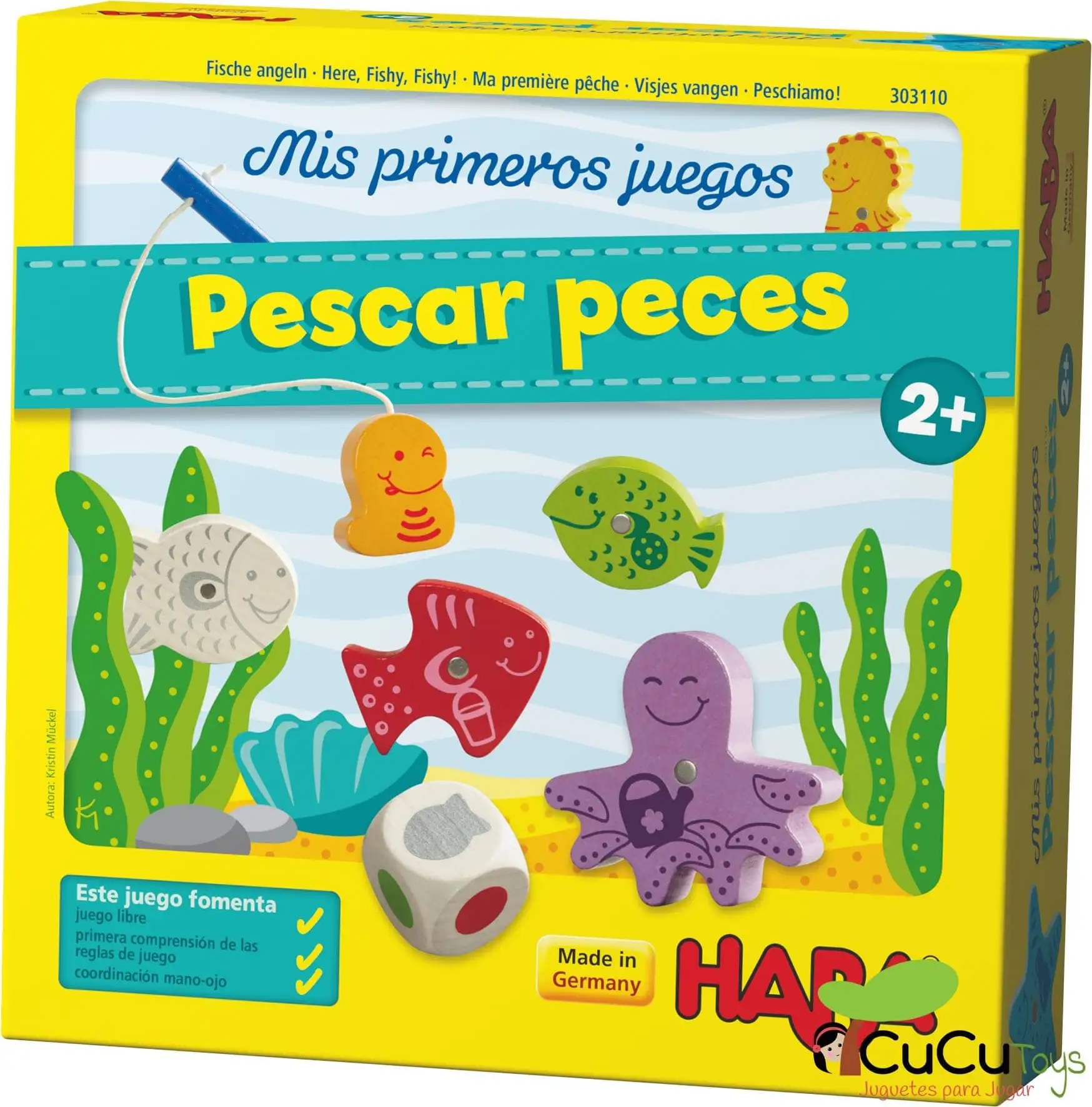 HABA - Mis primeros juegos - Pescar peces, juego de mesa