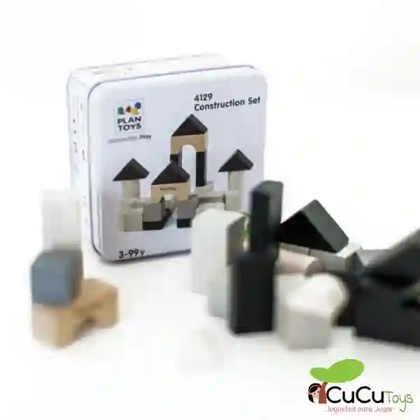Plantoys - Set de Construcción en Lata
