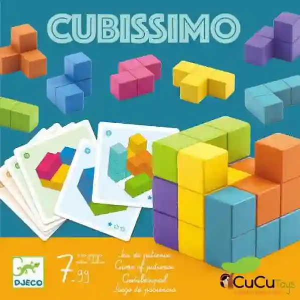 Djeco - Cubissimo, juego de habilidad