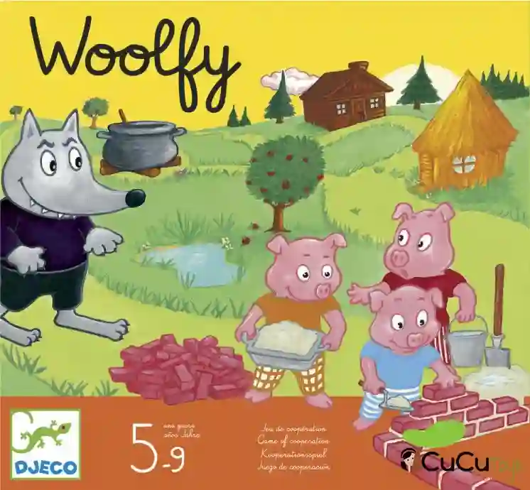 Djeco - Woolfy, juego de mesa