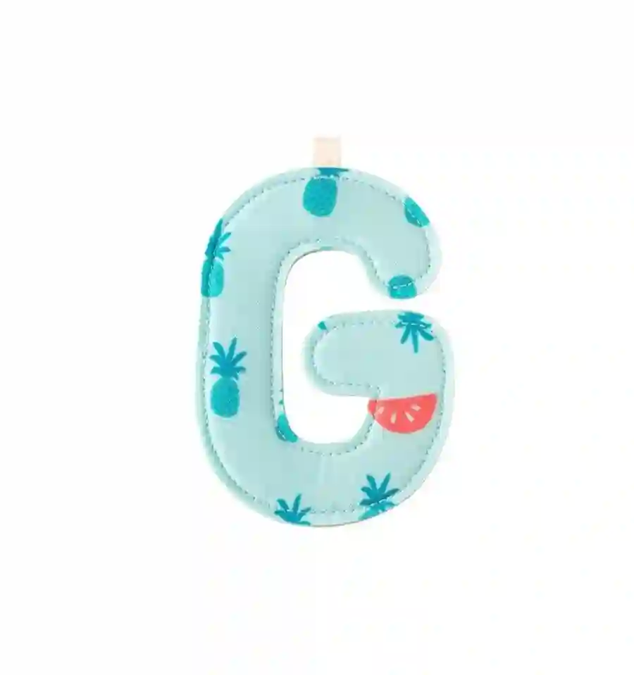 Lilliputiens - Letter G of the alphabet, fabric