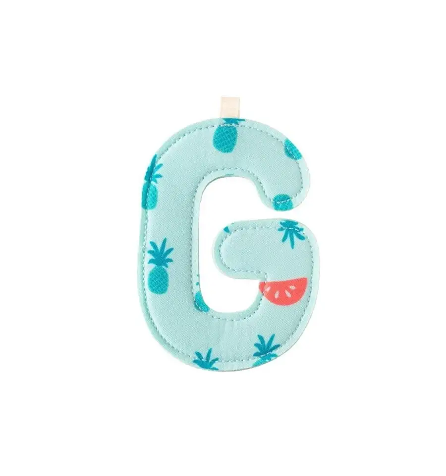 Lilliputiens - Letter G of the alphabet, fabric