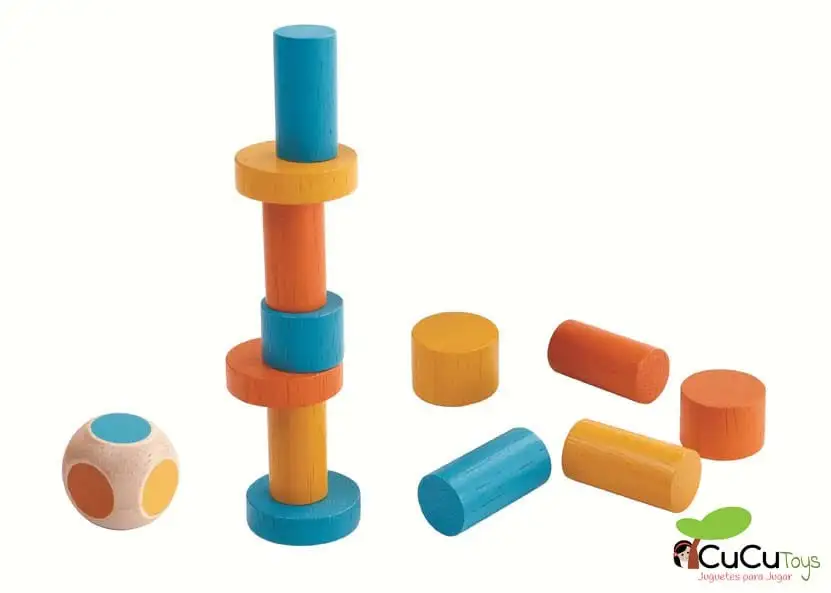 Plantoys - Juego de apilar en lata