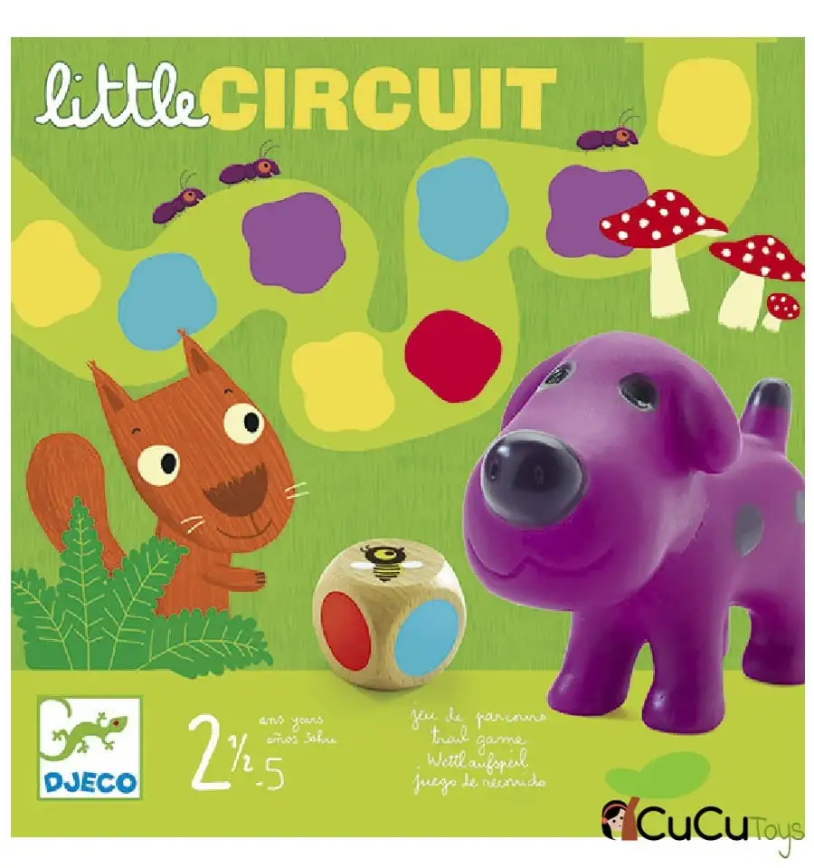 Djeco - Little Circuit, juego de mesa