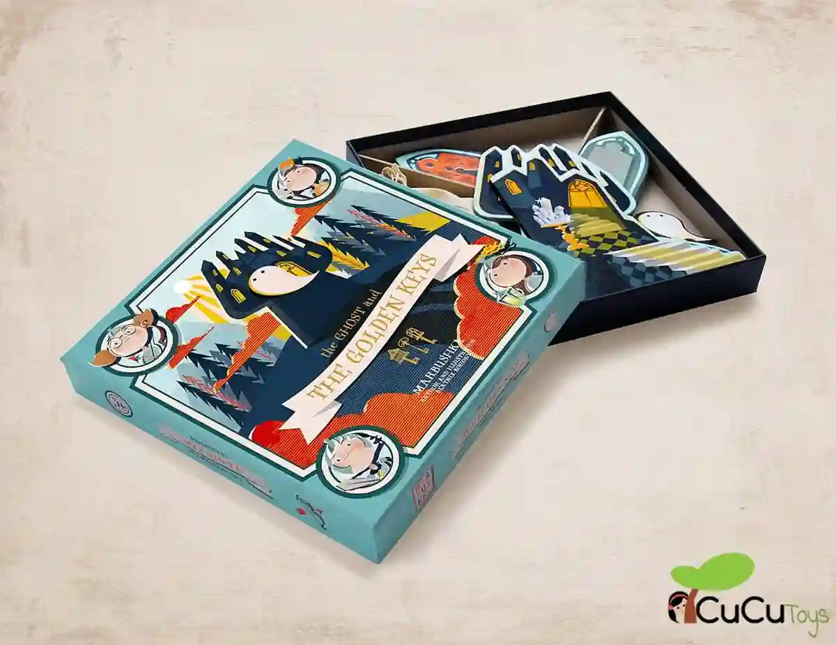 Marbushka - The golden Keys, juego de mesa